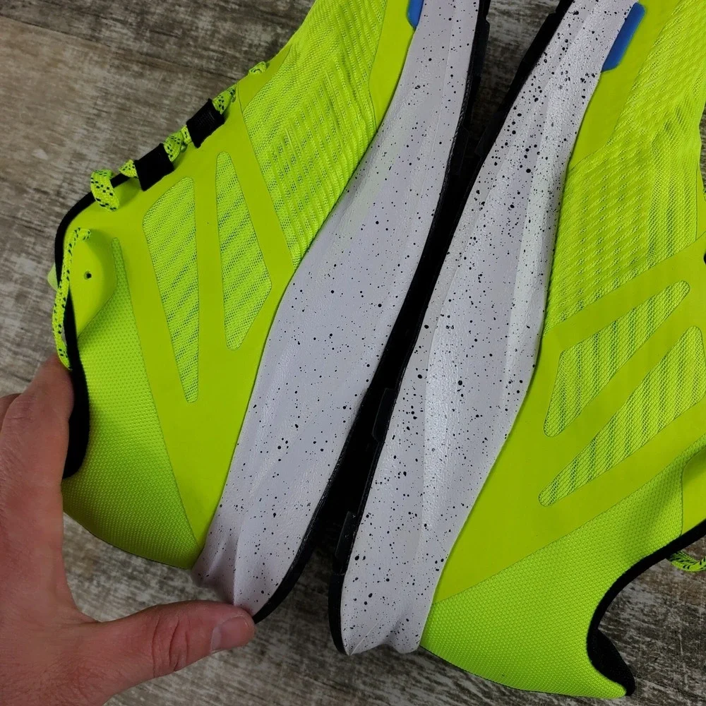 The North Face Vectiv‎ Eminus Mens Shoes Sz 11.5 Running Led Yellow Sneakers